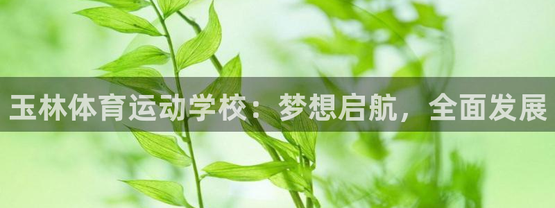 米兰体育官网下载平台APP：玉林体育运动学校：梦想启航，全面