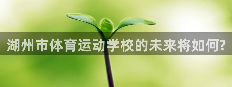  米兰体育可信吗：湖州市体育运动学校的未来将如何?